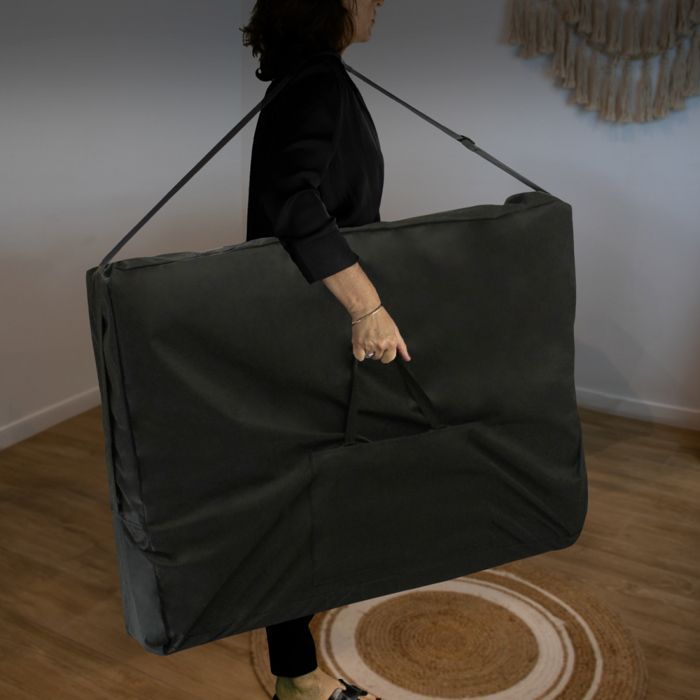 Housse de transport pour table de massage - Noir - Vivezen