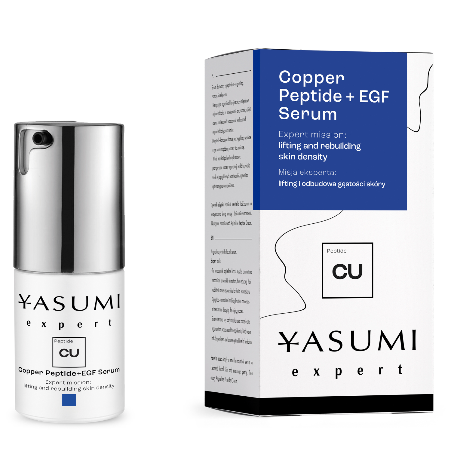 Yasumi bakreni peptid + EGF