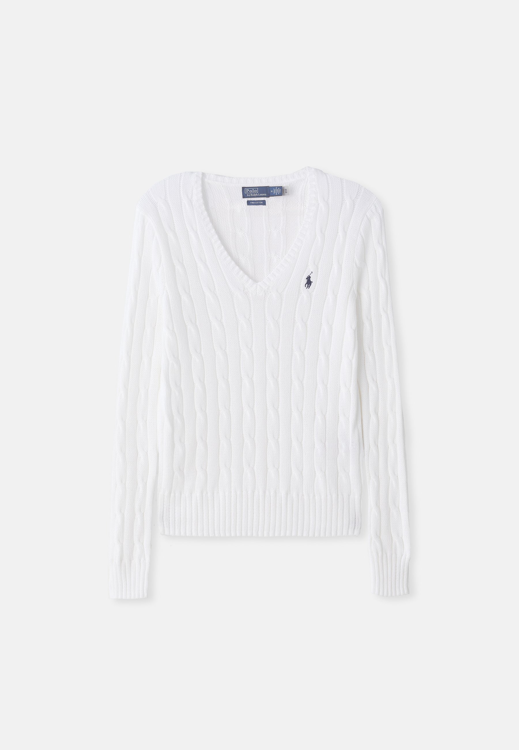 Pull Polo Ralph Lauren KIMBERLY - blanc