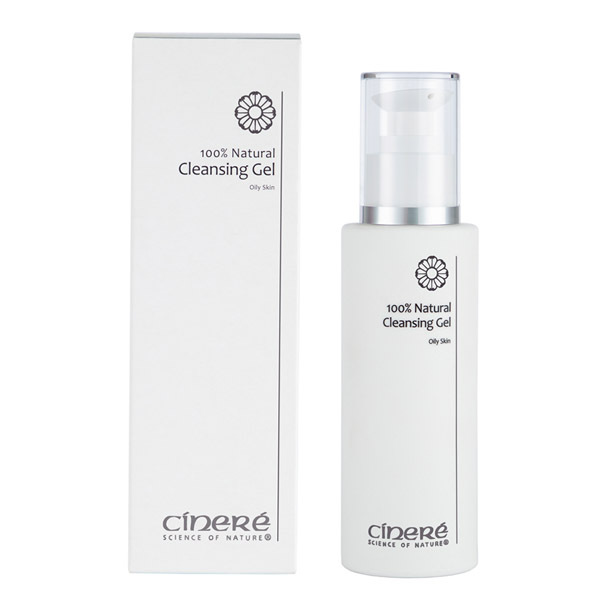 Gel limpiador 100% natural CINERE (piel grasa) 150 ml