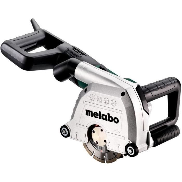 Rainureuse à béton - METABO - MFE 40 - 2 meules diamantées - Profondeur de coupe 40 mm - Filaire