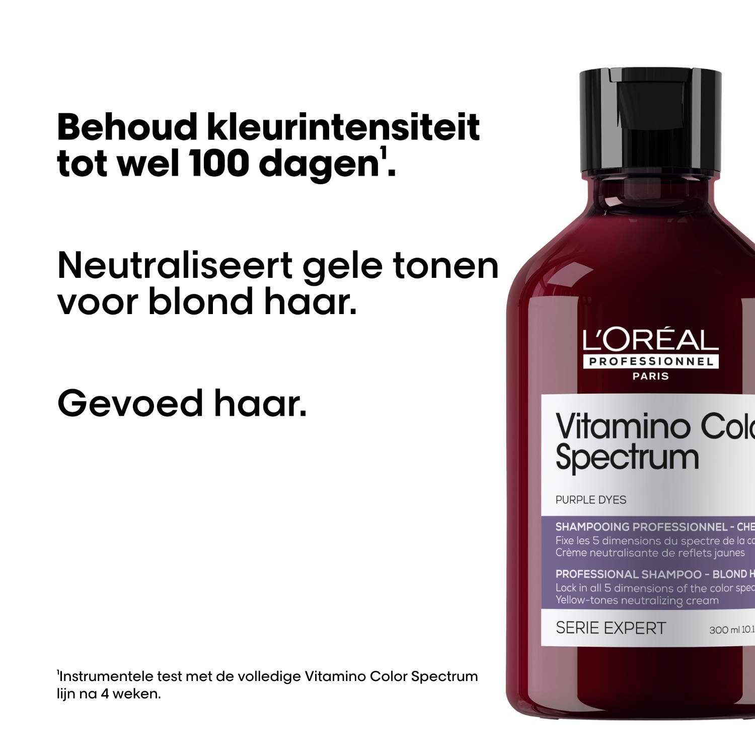 L'Oréal Professionnel plaukų šampūnas Vitamino Color Spectrum Purple Dyes - 300 ml
