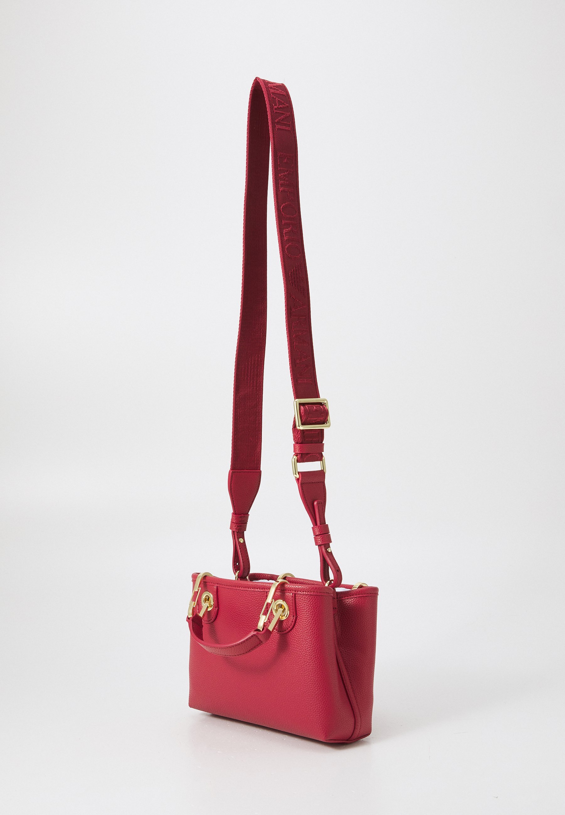 Emporio Armani BAG - Handbag - carminio/taupe