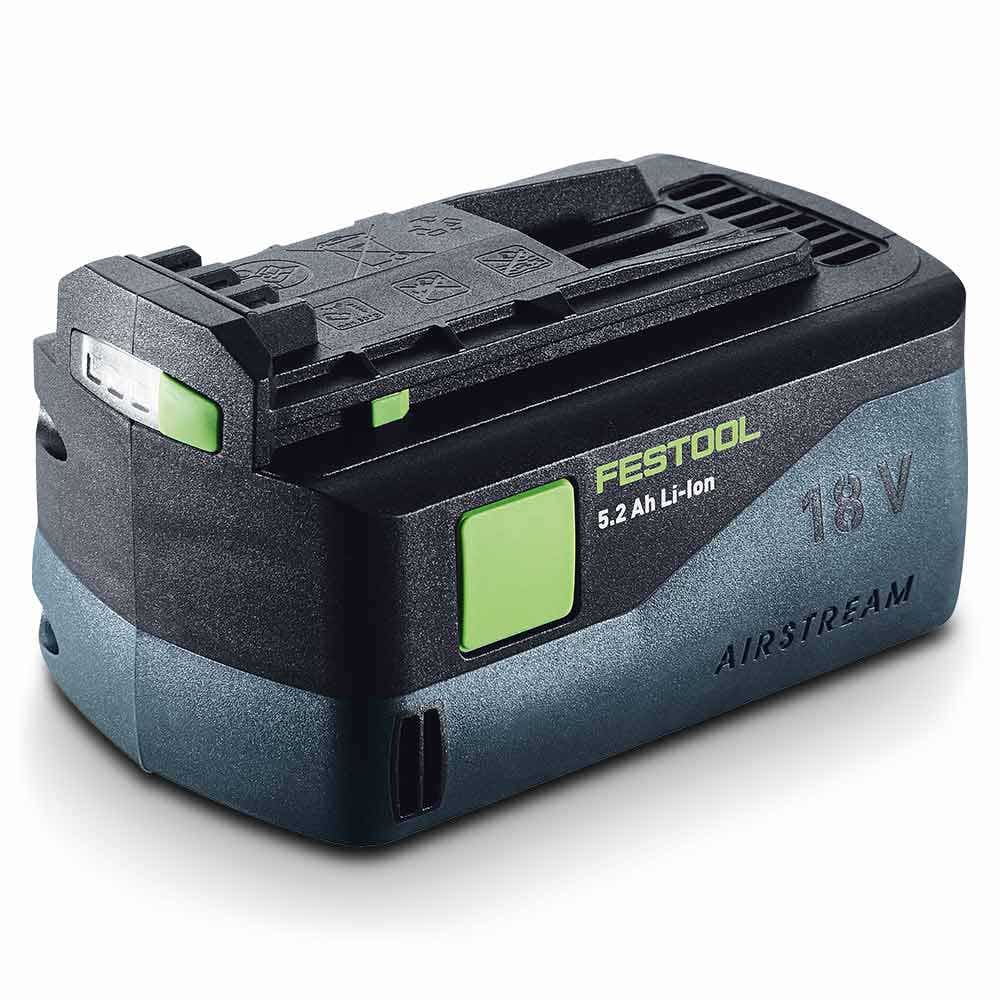FESTOOL vinkelslipersett 18 V 2 x 5,2 Ah 125 mm 577032