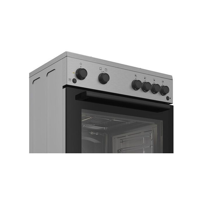 Kookplaat - BEKO - FBG62031XCS - 4 branders - Gasoven - Roestvrij staal - Energieklasse A