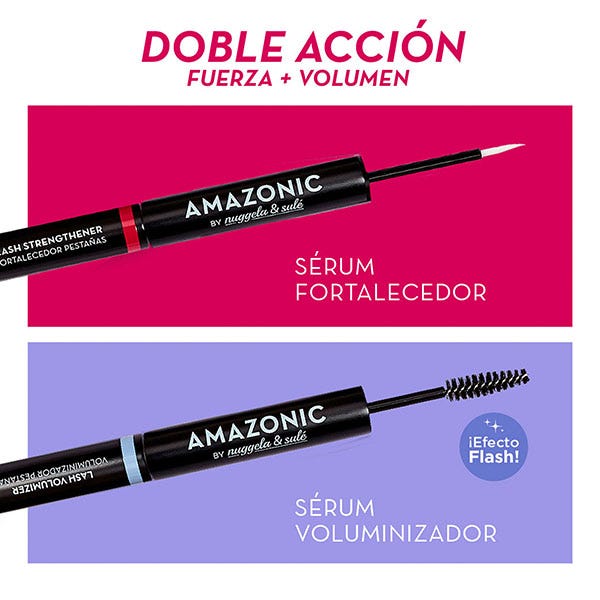 Sérum na řasy s dvojitým účinkem Amazonic | 6 ml