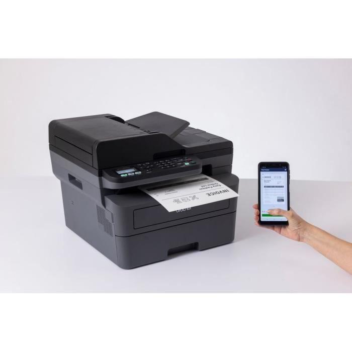 Imprimante multifonction - BROTHER - MFC-L2800DW - 4-en-1 - Monochrome Laser - Ethernet et Wifi