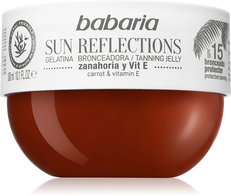 Babaria Tanning Jelly Sun Reflections Gel Protetor FPS 15