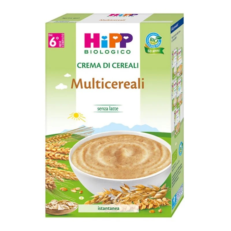 Creme Multigrãos HIPP Bio 200 g Creme para Desmame