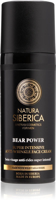 Creme antirrugas intenso Natura Siberica For Men Only