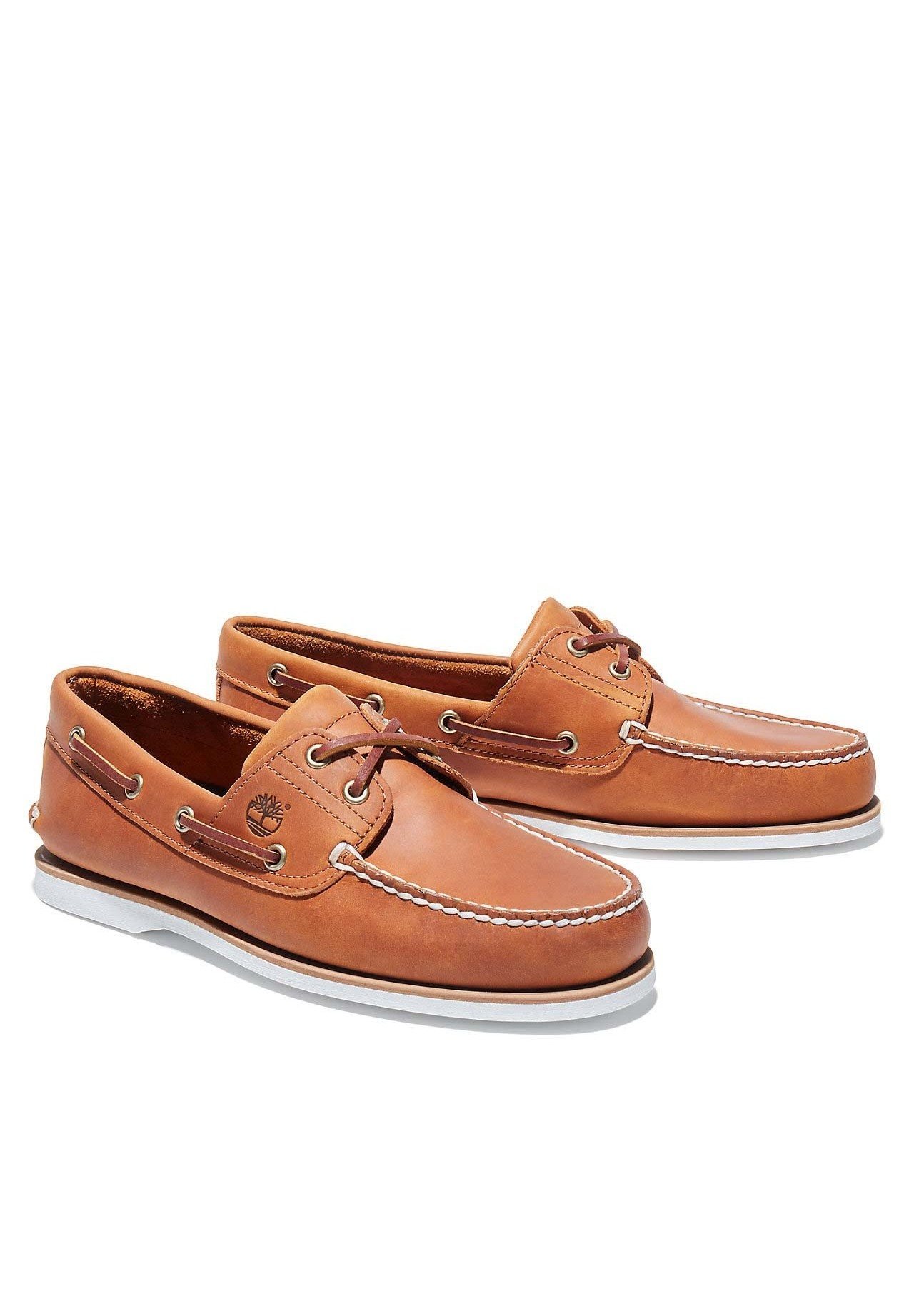 Timberland CLASSIC BOAT - Bootschoenen - abrikooskleurig buff