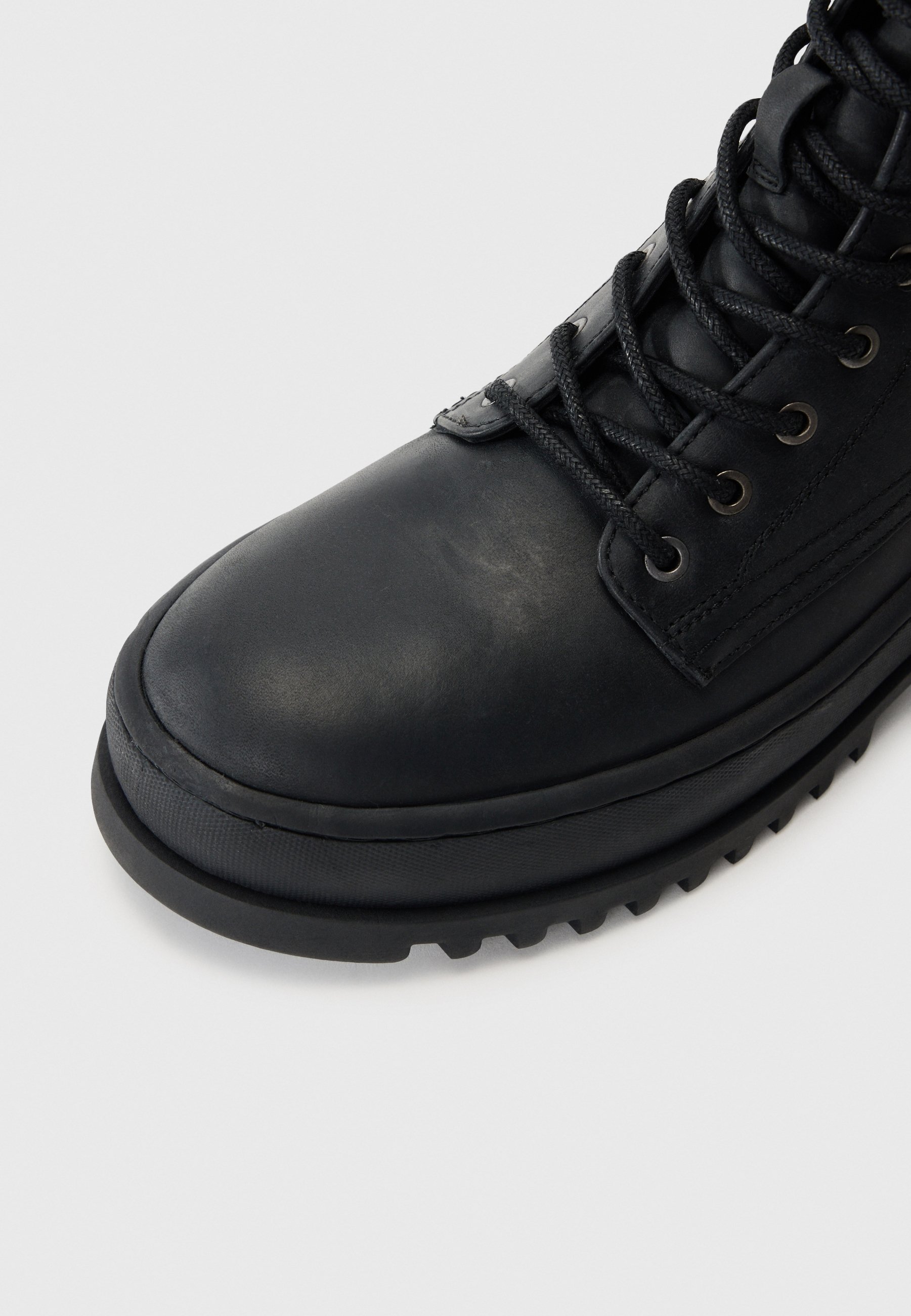 Blauer IUKA - Botas de cano curto com cadarço - pretas