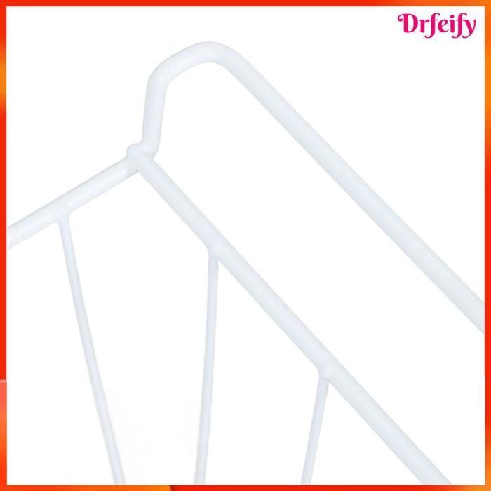 Wire freezer basket - AKOZON - 2 pcs - 47.5x39x20 cm - Rust-resistant PE coating - Integrated handles