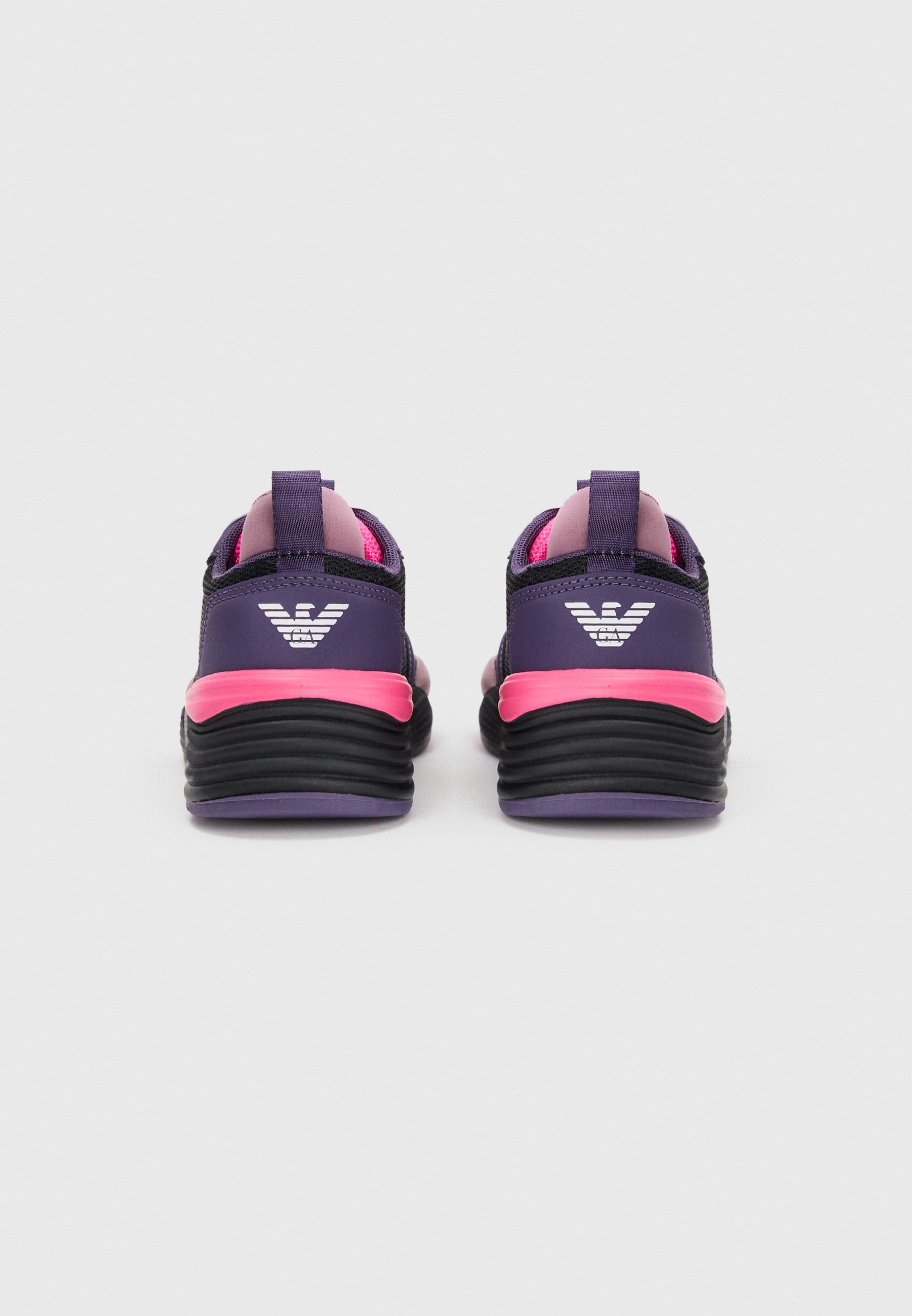 EA7 Emporio Armani UNISEX - Sneaker - Schwarz/Traube/Dusty Orchid/Pink Glo
