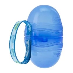 Attache-tétine Chicco Double Blue, stérilisable à chaud et à froid