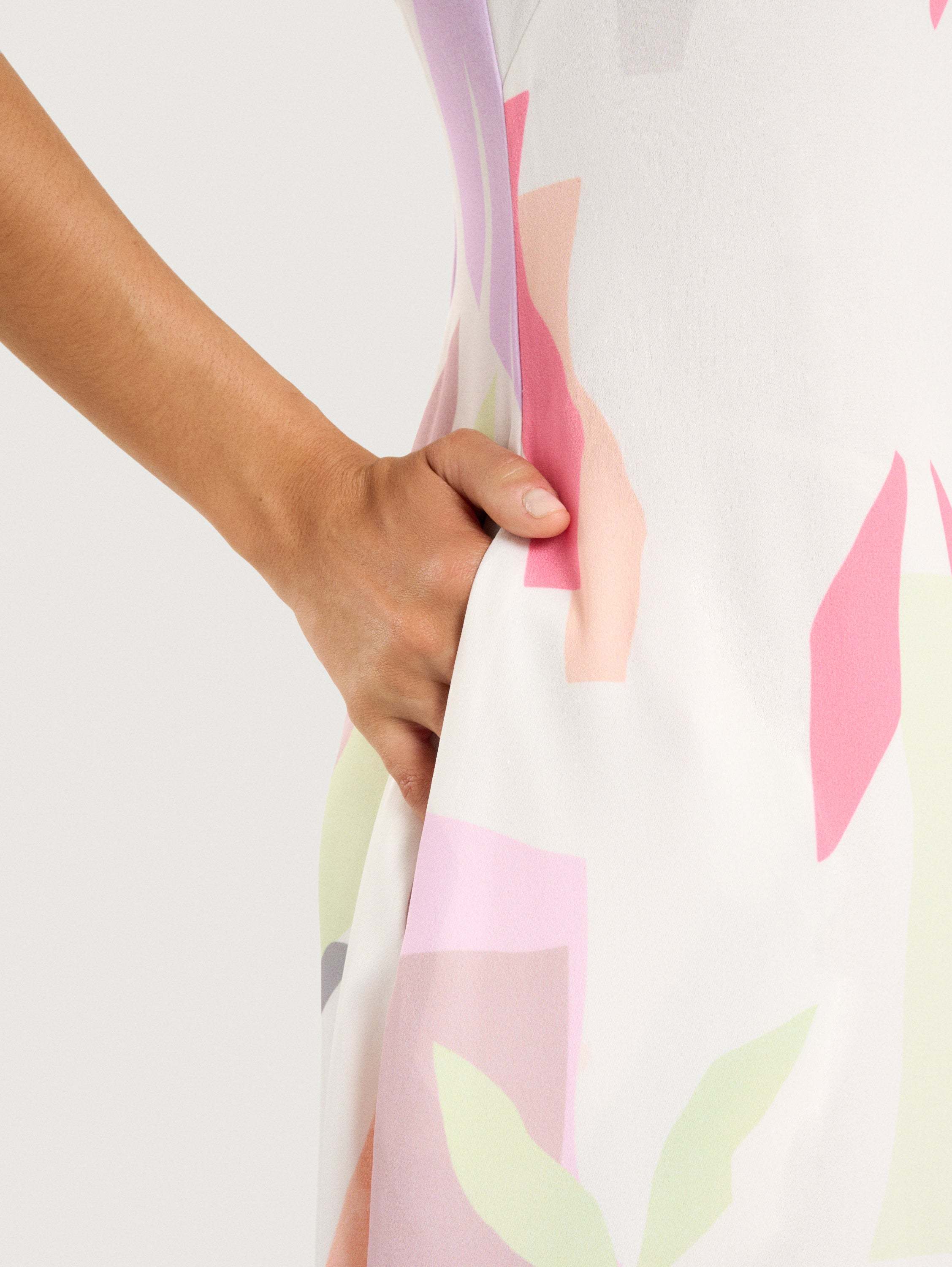 VESTIDO AEOLIAN OFF WHITE
