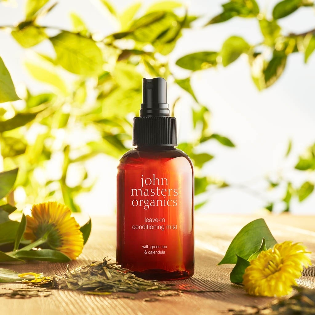 John Masters Organics Brume après-shampoing sans rinçage au thé vert et au calendula