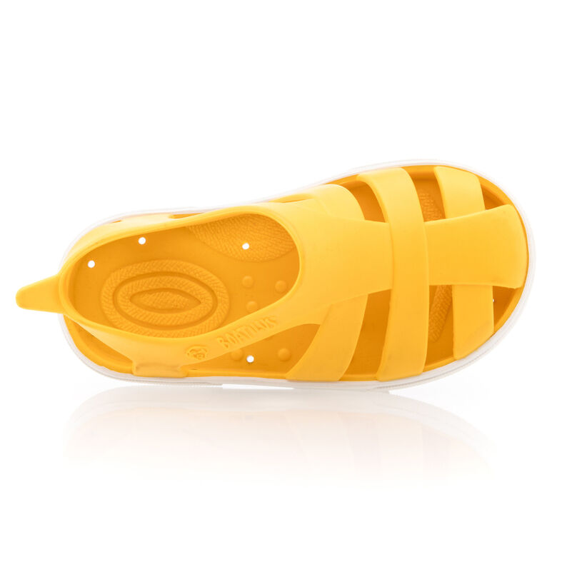 Chanclas/sandalias de dedo amarillas para niño