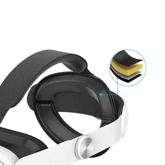 VORTEX VR Elite Strap for Meta Quest 3S / Quest 3 | Adjustable head strap with dial and soft foam padding