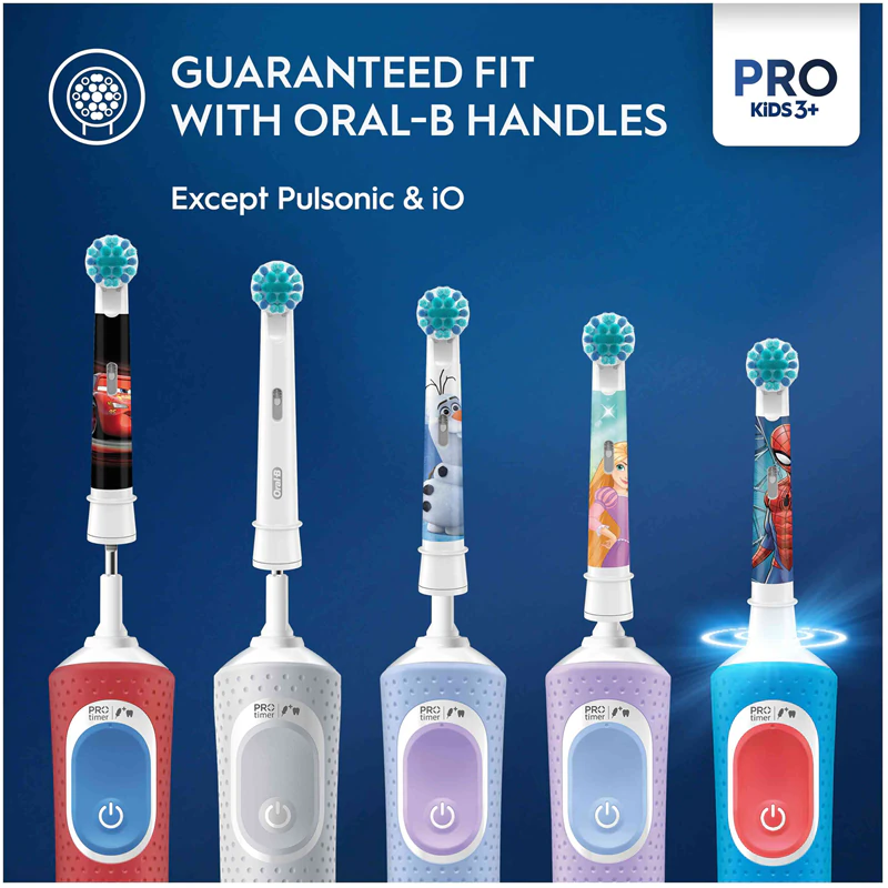 Oral-B PRO Kids 3+ Vervangende tandenborstelkopjes voor kinderen