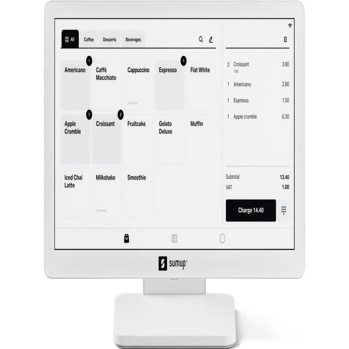 Système de Caisse Lite et terminal Solo - SUMUP - POS Lite + Solo card reader