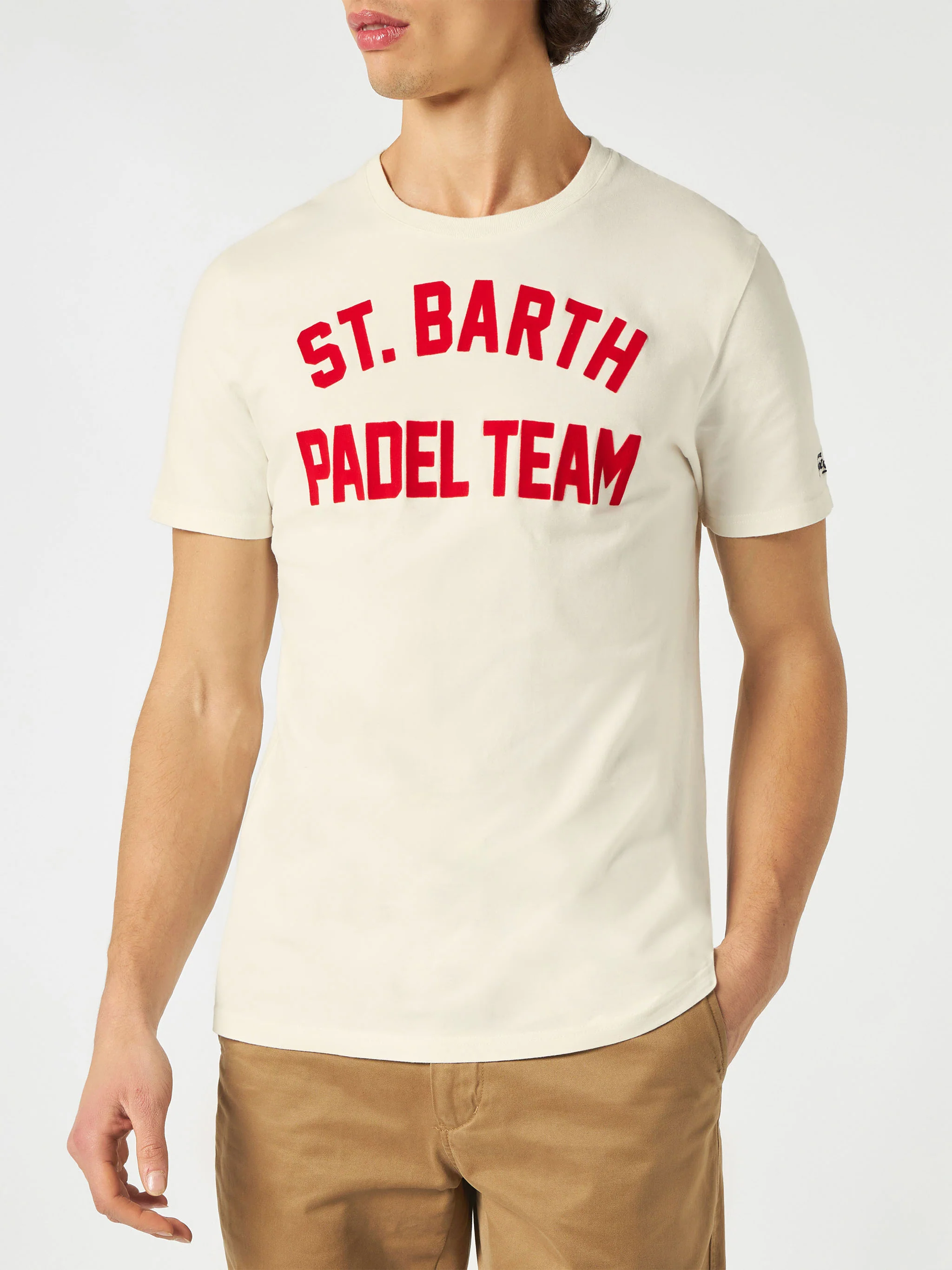 T-Shirt mit St. Patrick's Day-Motiv. Barth Padel Team