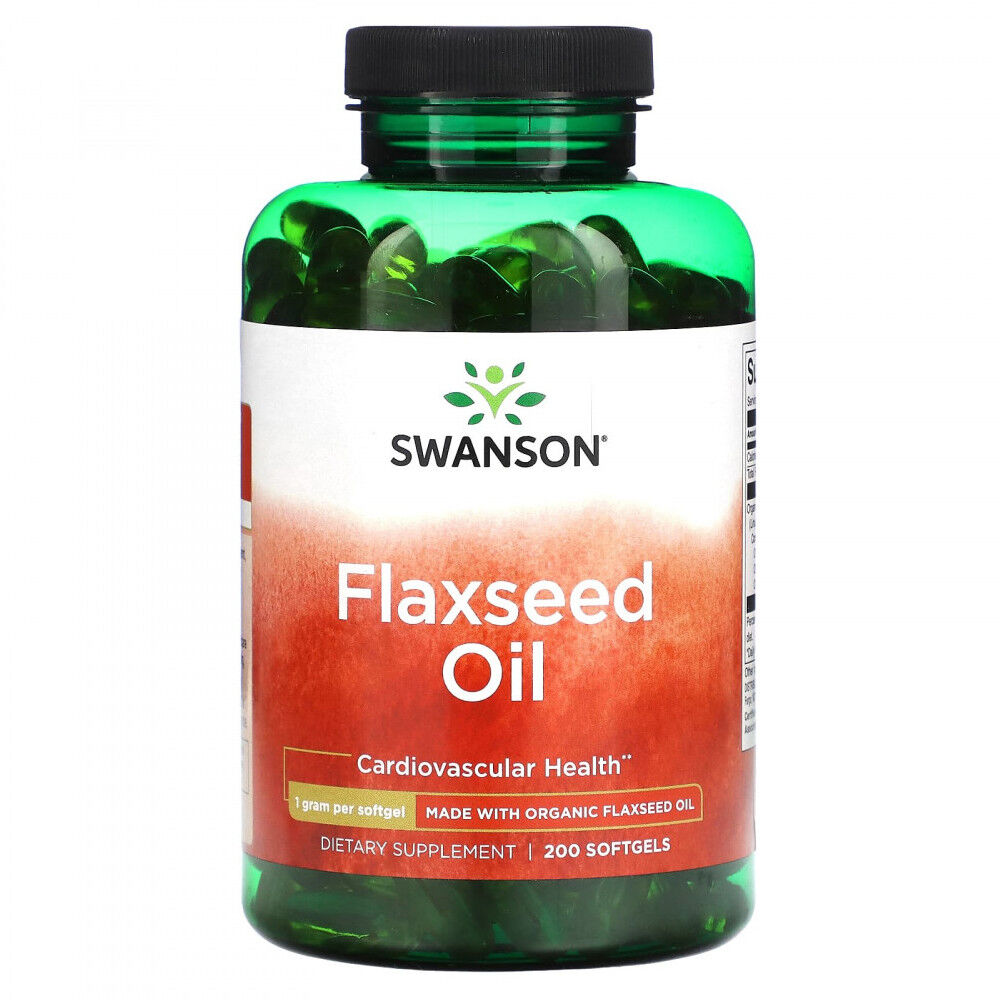 Swanson laneno olje 1000 mg