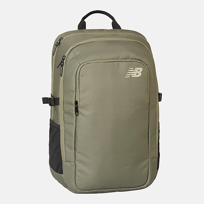 Mochila Unissex com Logo - Verde Oliva Escuro
