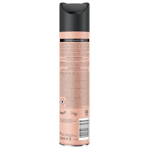 Taft x Gliss Holding Me Strongly Hold 4 Njegujući lak za kosu<br>250ml