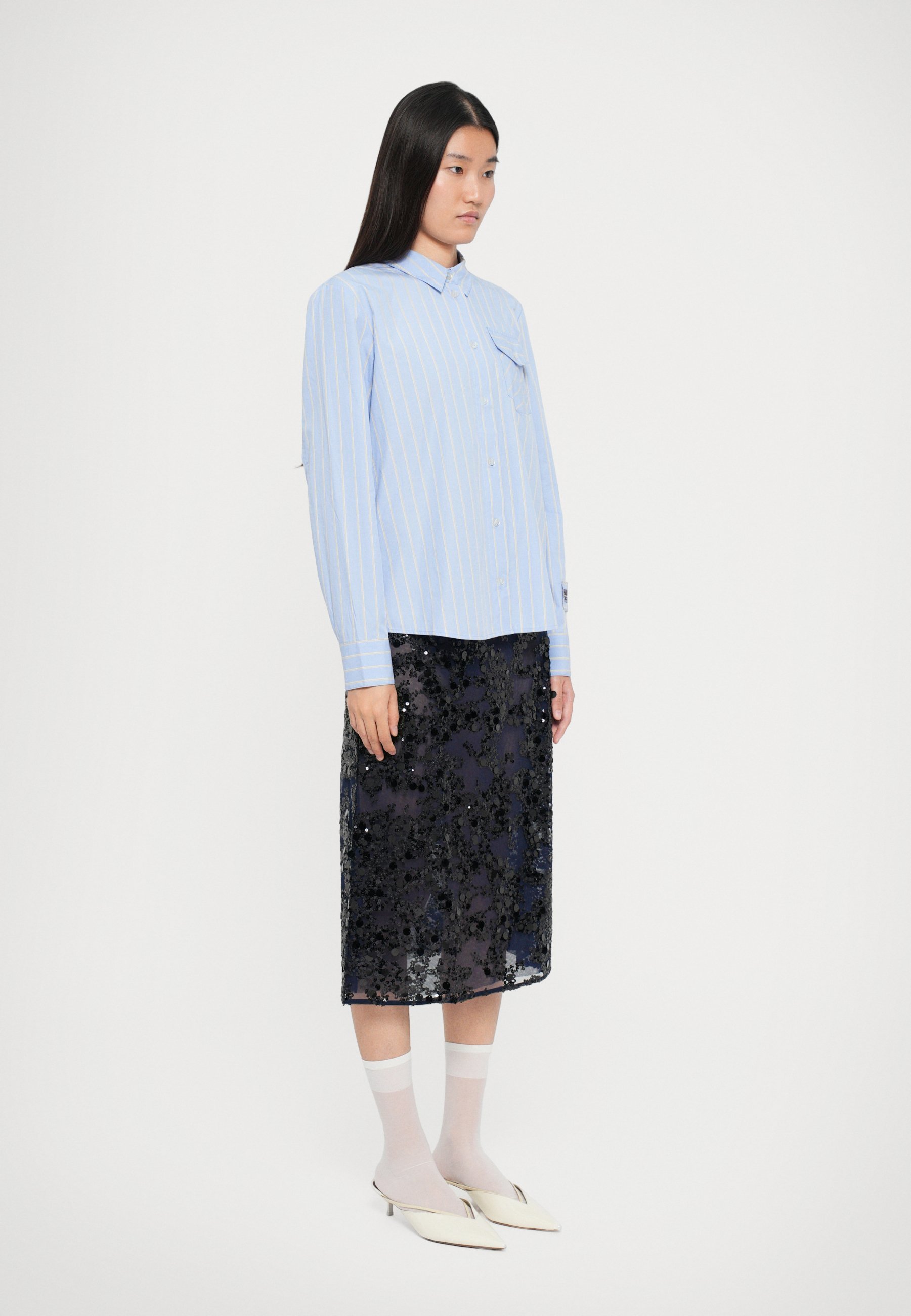 Baum und Pferdgarten MENJA - Button-down blouse - light blue