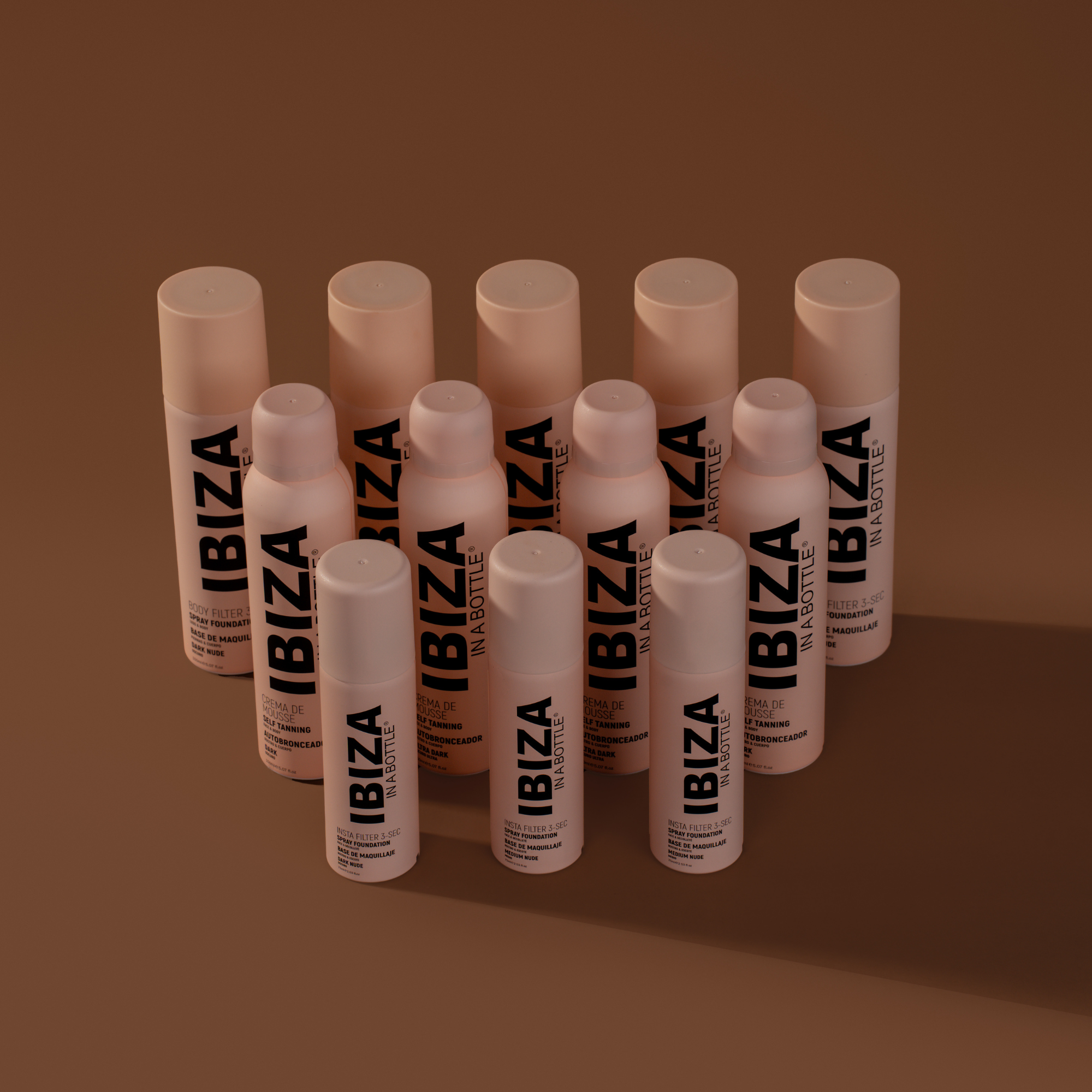 Ultra tamna pjena za samotamnjenje za tijelo i lice Za samotamnjenje
