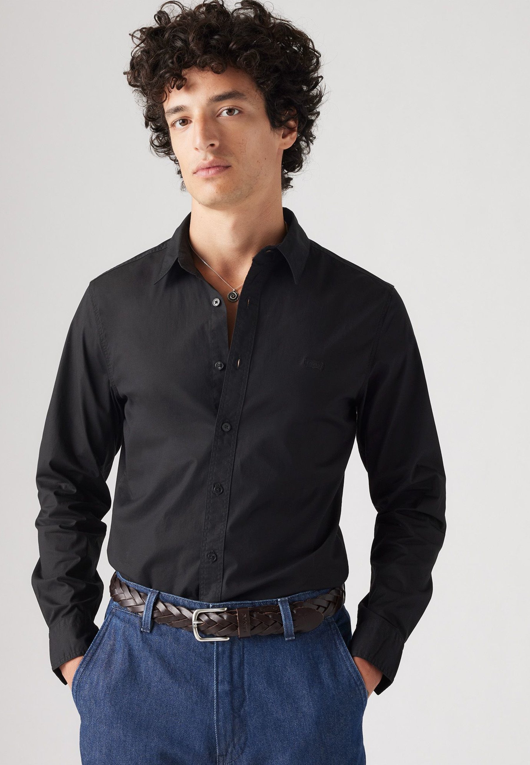 Levi's® BATTERY SLIM - Camicia - Dean Stripe Estate