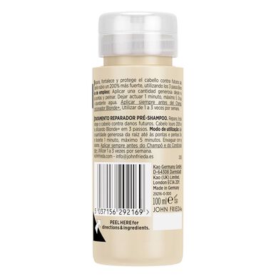 John Frieda Blonde Repair System předšamponová kúra pro odbarvené blond vlasy 100ml