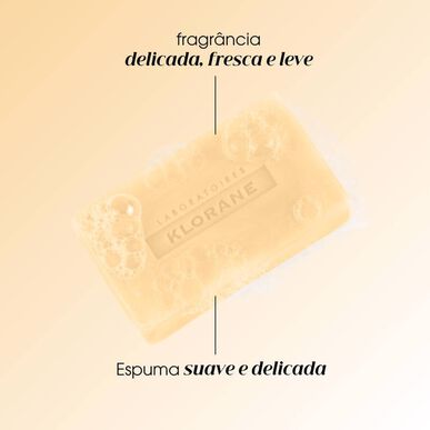 Klorane Baby Cleansing Bar BIO Kropps- og hårsåpe 0 måneder 100g 100g