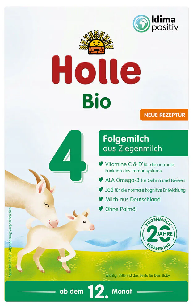 Holle Bio Kozie 4. Mleko następne dla niemowląt od 12 m-ca życia 400 g