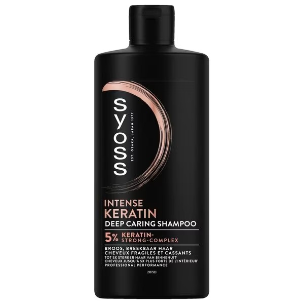 Syoss Intense Keratin Hĺbkovo ošetrujúci šampón<br>440ml