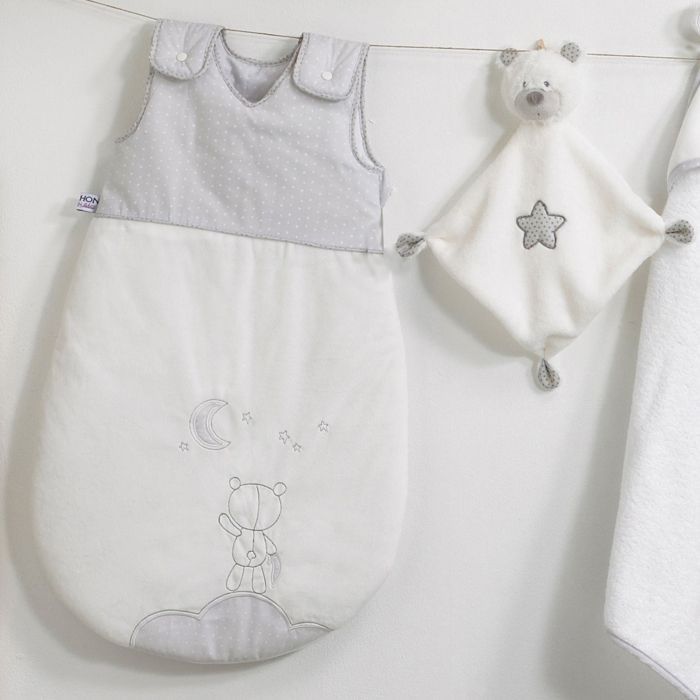 Saco de dormir de algodón bordado para bebé - Marca - Modelo - Relleno - Bordado - Unisex