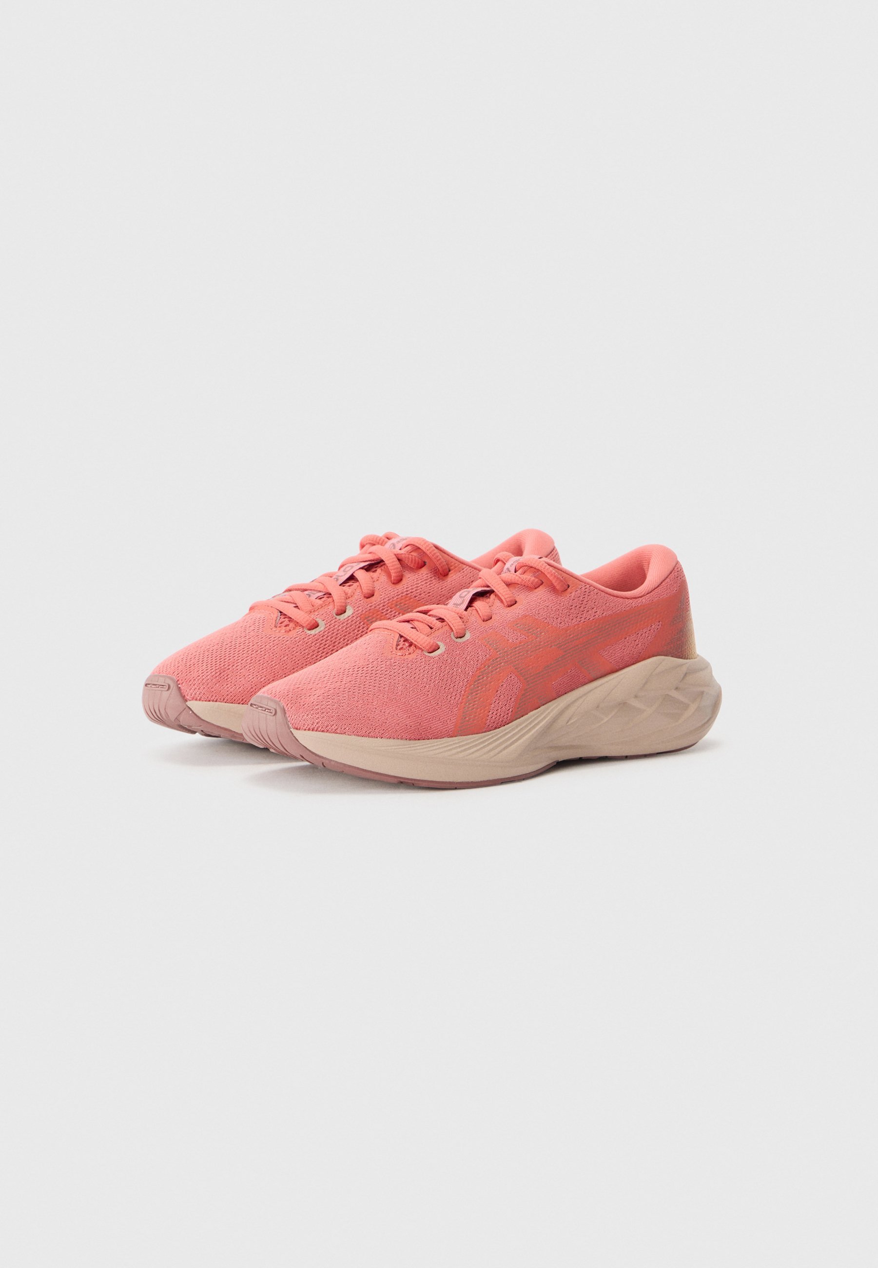 ASICS NOVABLAST 5 UNISEXE - Chaussures de running sur route - rose foncé argile/rouge caillou