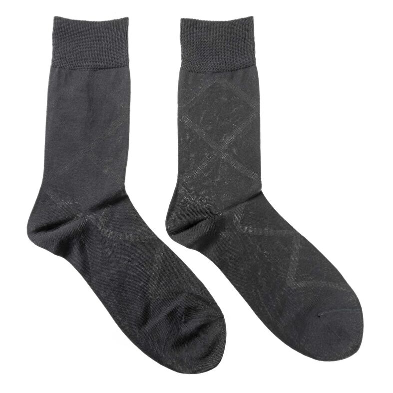 Calcetines y medias grises para hombre