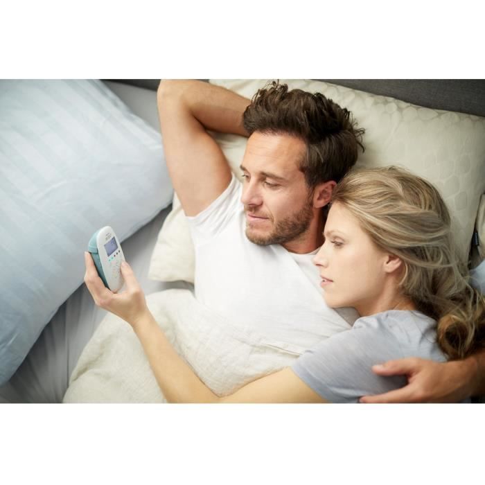 PHILIPS AVENT SCD731/26 - Baby monitor connesso - Connessione sicura e privata - Modalità notturna - Proiettore di stelle