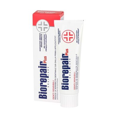 Biorepair Plus herkkien hampaiden hammastahna 75 ml
