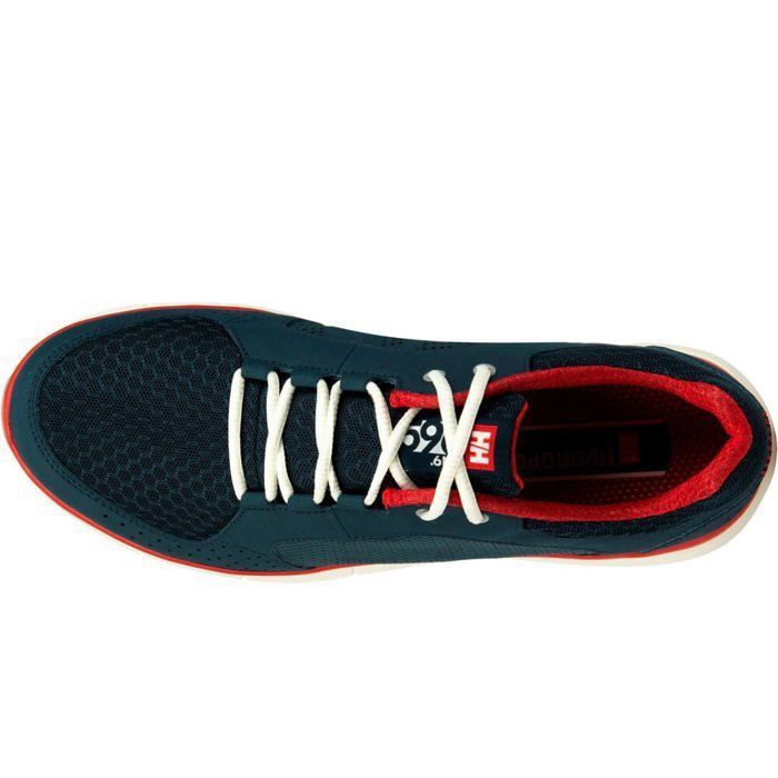 Chaussures de nautisme aquatiques Helly Hansen Ahiga V4 Hydropower - navy/flag red/off whit - 41