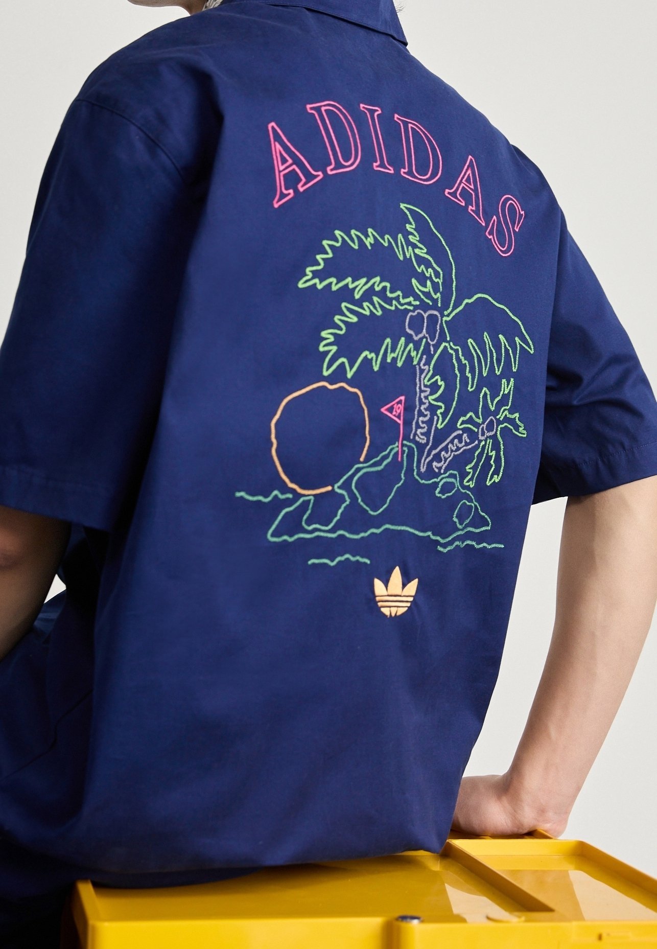 adidas Originals shirt - donkerblauw