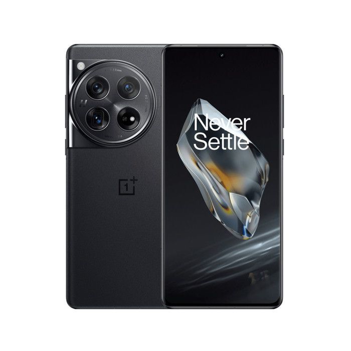 OnePlus 12 Noir 12Go Ram 256Go - Version CN -Débloqué OxygenOS - Chargeur US d'origine + Adaptateur US-FR
