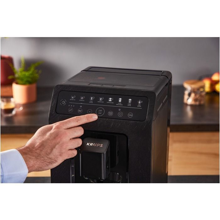 GERENOVEERDE KRUPS, Automatische bonen-tot-kop koffiemachine, 2 dranken tegelijk