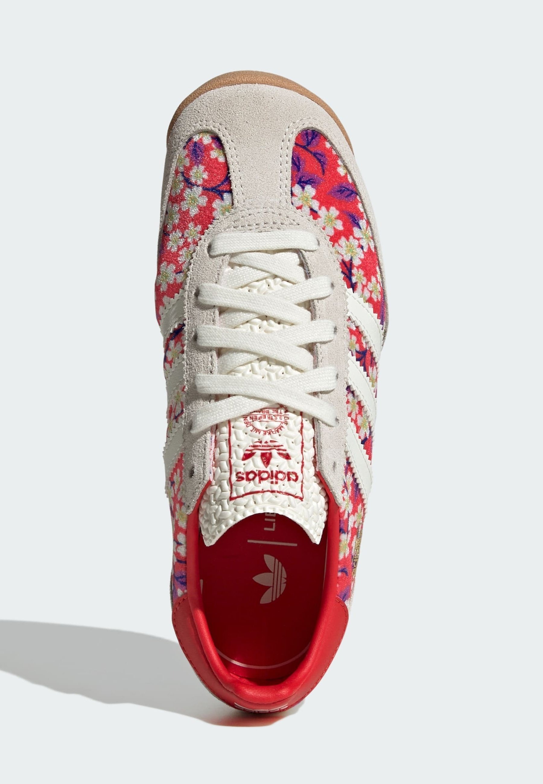 adidas Originals -tennarit - punainen luonnonvalkoinen alumiinioksidi