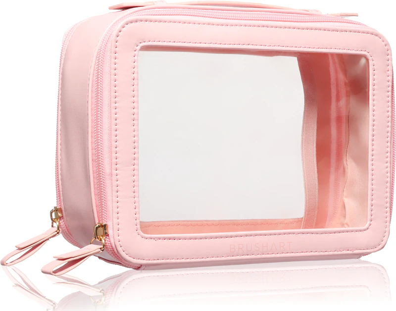 BrushArt Accessories Transparente Kosmetiktasche