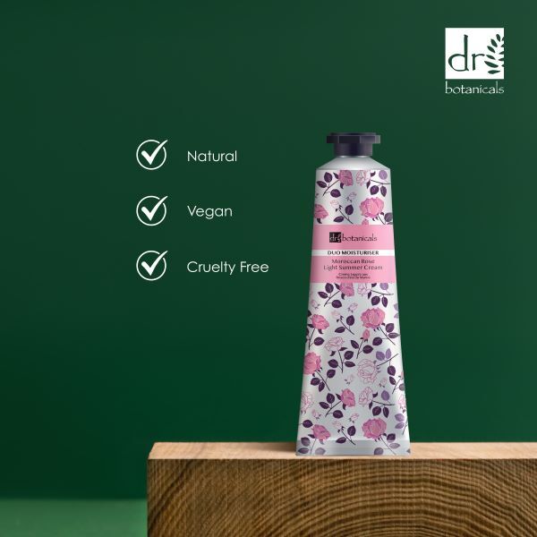 Dr. Botanicals marokkói rózsás könnyű nyári krém 50ml