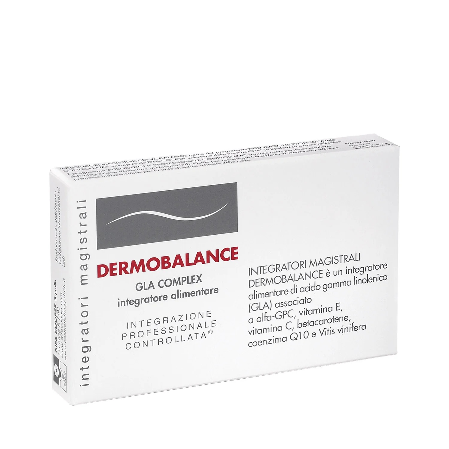 MAGISTRAL COSMETICS Magistral Cosmetics Dermobalance 20 cápsulas Suplemento alimentar