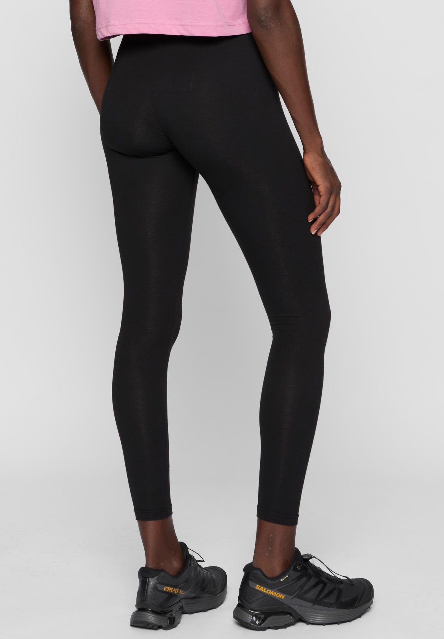 Leggings da donna Urban Classics con logo - Leggings - Pantaloni - neri